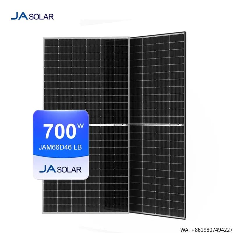 High Efficiency JA Solar Panel 700 Watt Double Glass Bifacial 750W 760W 800W N-TYPE Solar Panels