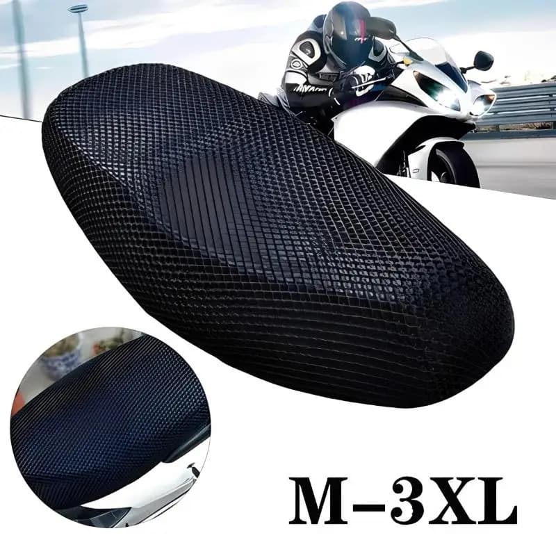Anti-Slip 3D Mesh Seat Cover Breathable Waterproof Universal Fit M-3XL Size All Season Use for Car Truck Interior