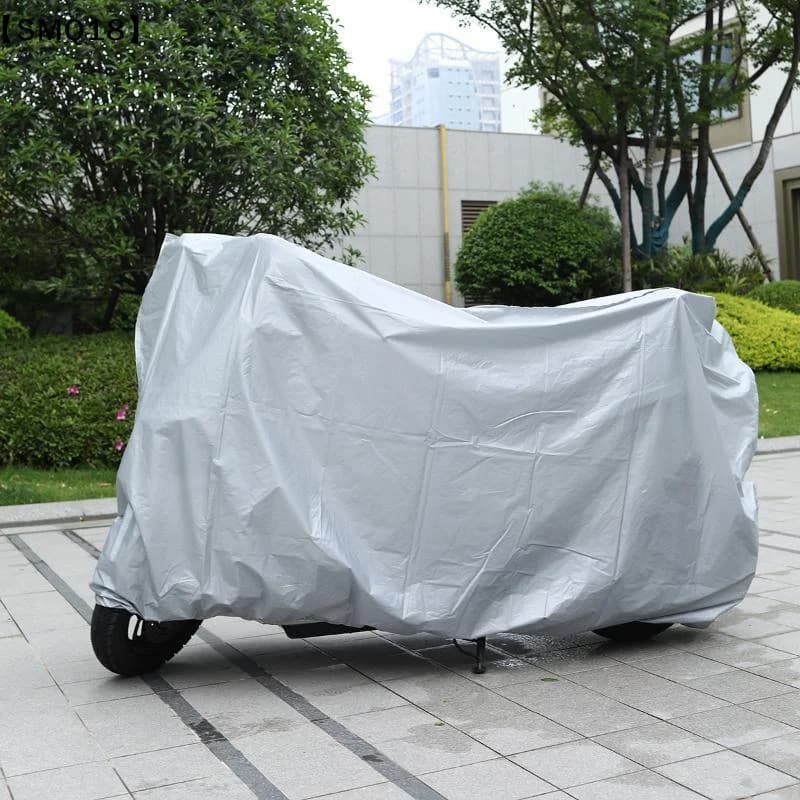 Universal Motorcycle Cover Sunproof Dustproof Waterproof Bike Scooter Electrombile UV Protection Reflective Stripes 1PC【SMQ】