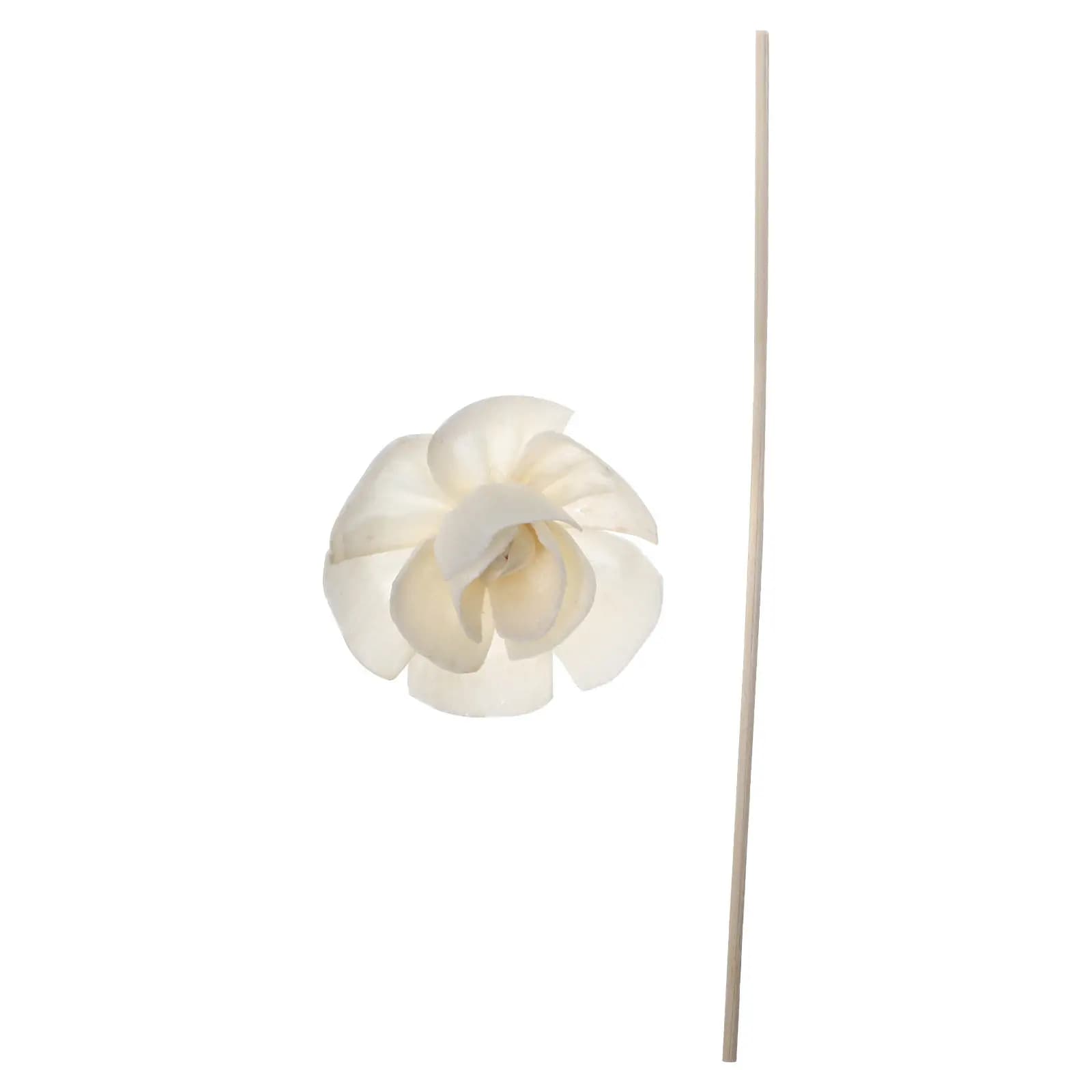 Floral paper scent diffuser for essential oils, natural wood fiber, aromatherapy decoration, deodorant for interior and car
