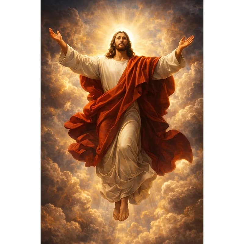 500/1000/1200/2000PCS Puzzle Ascension Holy Light Jesus Jigsaw Modern Home Decor Birthday and Holiday Gift Family Fun Puzzles