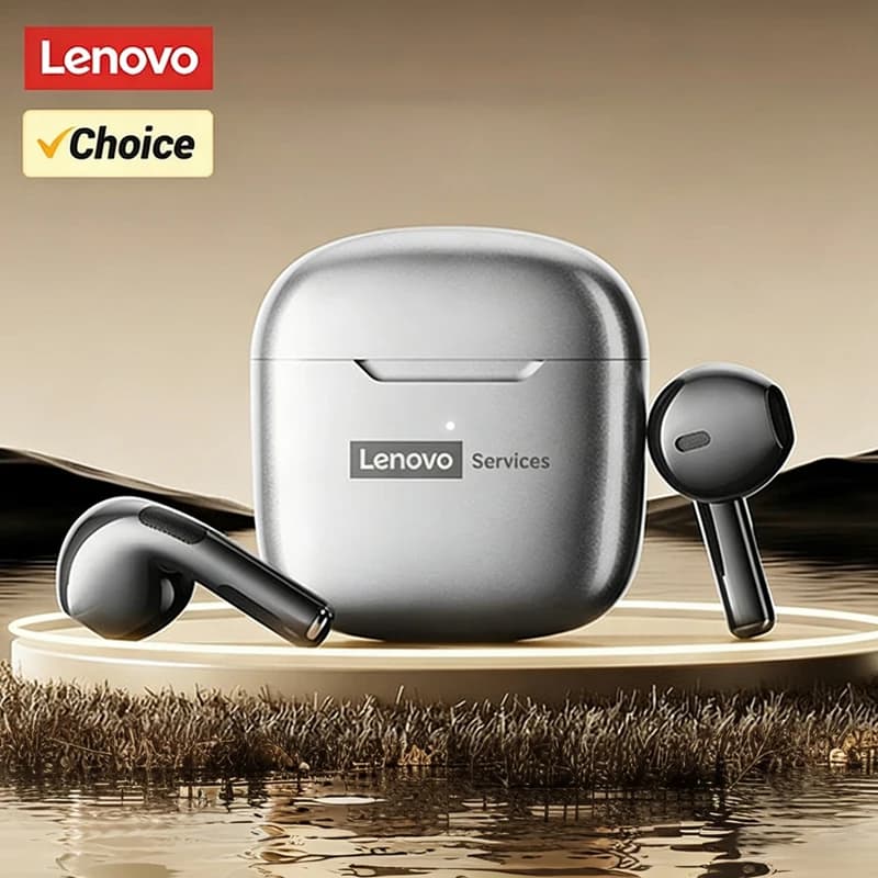 Lenovo Choice Bluetooth Wireless Headphones with Reduction of ENC Rumor, Low Latenza Pro 6 Gaming Headphones, Business Audiences for Music LE201