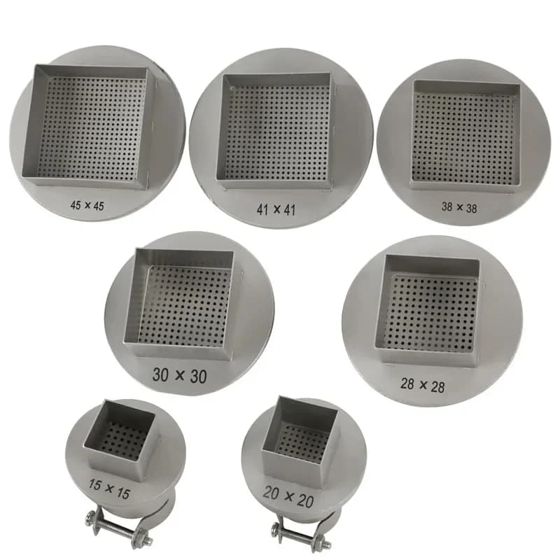 Ugello BGA 45/41/38/28/20/15mm stazione di saldatura BGA ugello pistola ad aria calda per 850 850B 850b 852D 850D 850DB 860D 8858