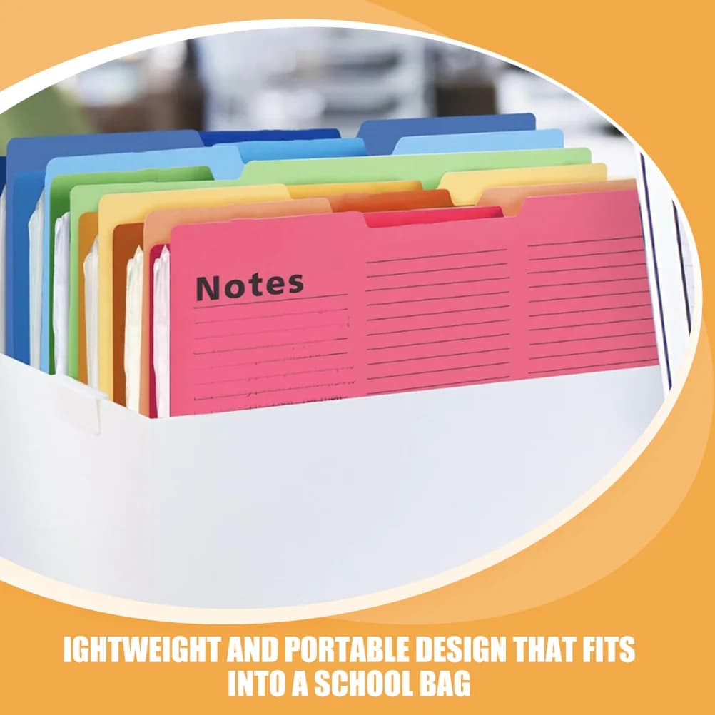 16 pezzi di protezioni per cartelle di file di carta per cartelle di file per ufficio, scuola, casa, organizzazione, cartelle di documenti di carta