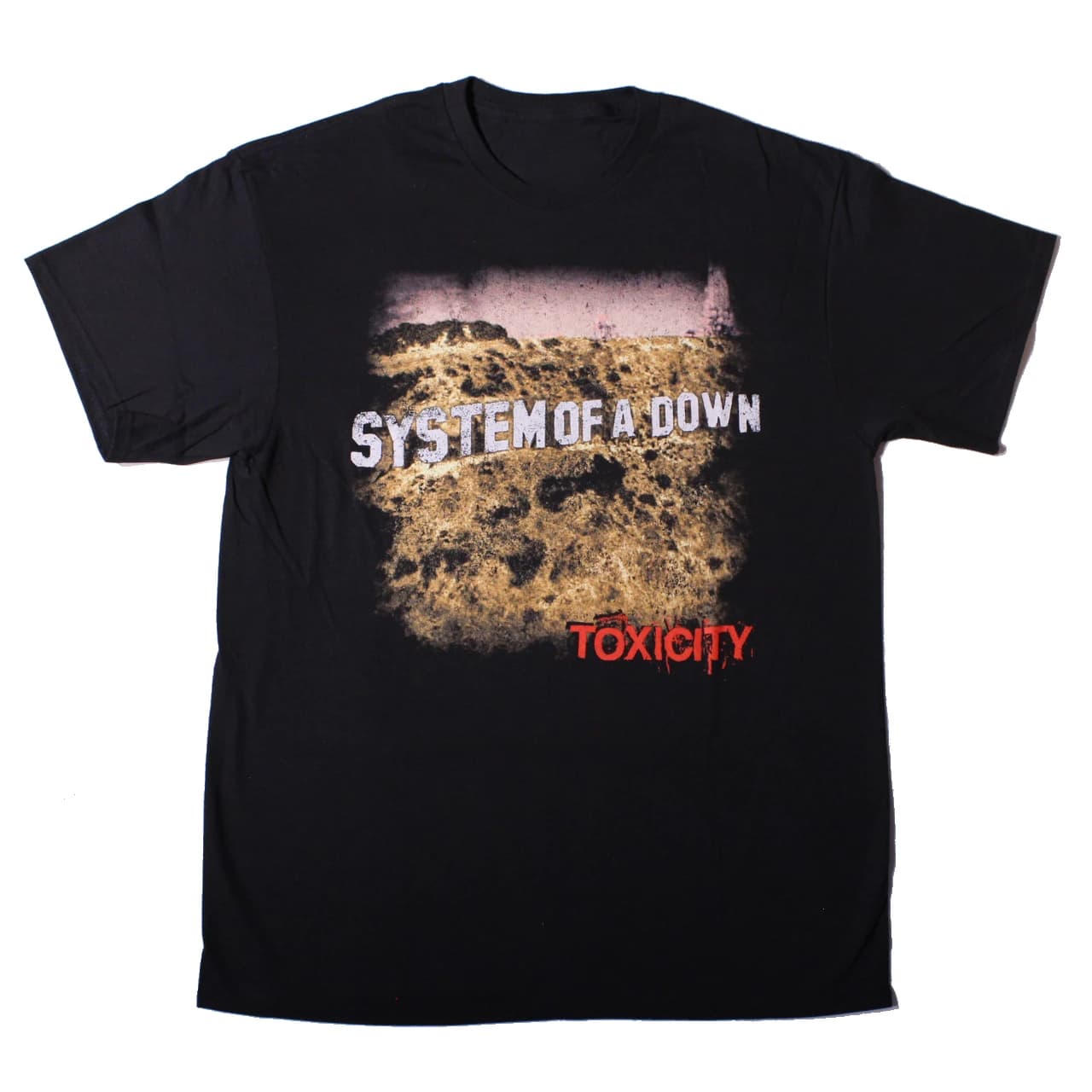 Toxicity System of A Down Band T-Shirt Cotton Graphic Tee Men Women Summer Streetwear