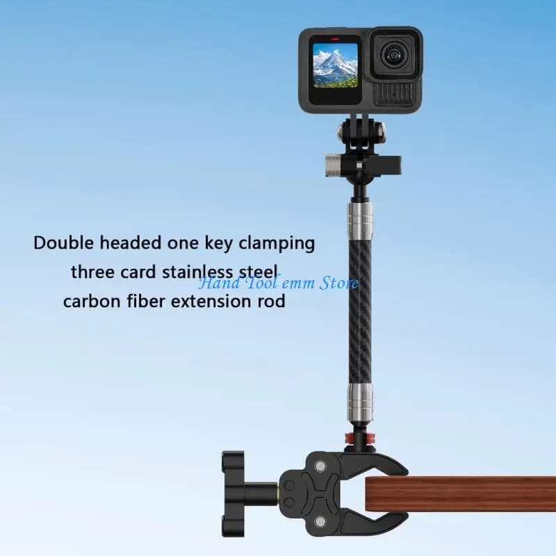 H37F Carbon Fiber Dual Head Camera Quick Hook Locking System for Equipment