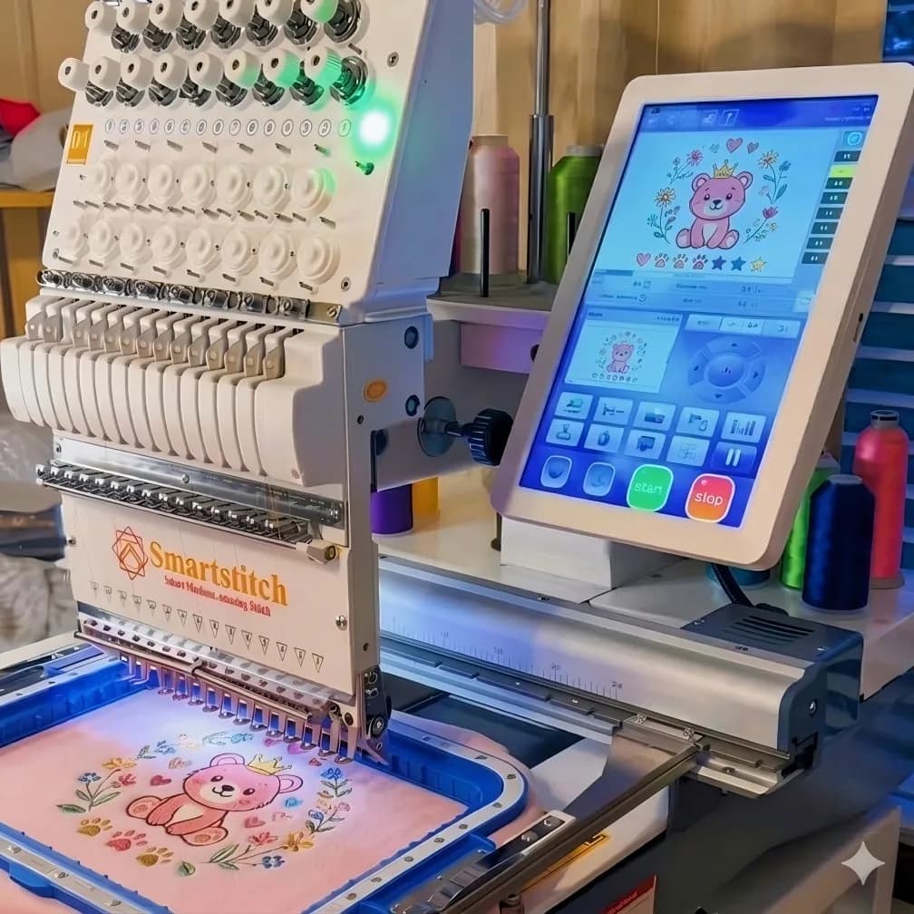 Sewtalent Magnetic Embroidery Hoop fit for Smartstitch S-1001/S-1201/S-1501/S-1501 Ultra/S-1501 Plus/S1502 embroidery Machine