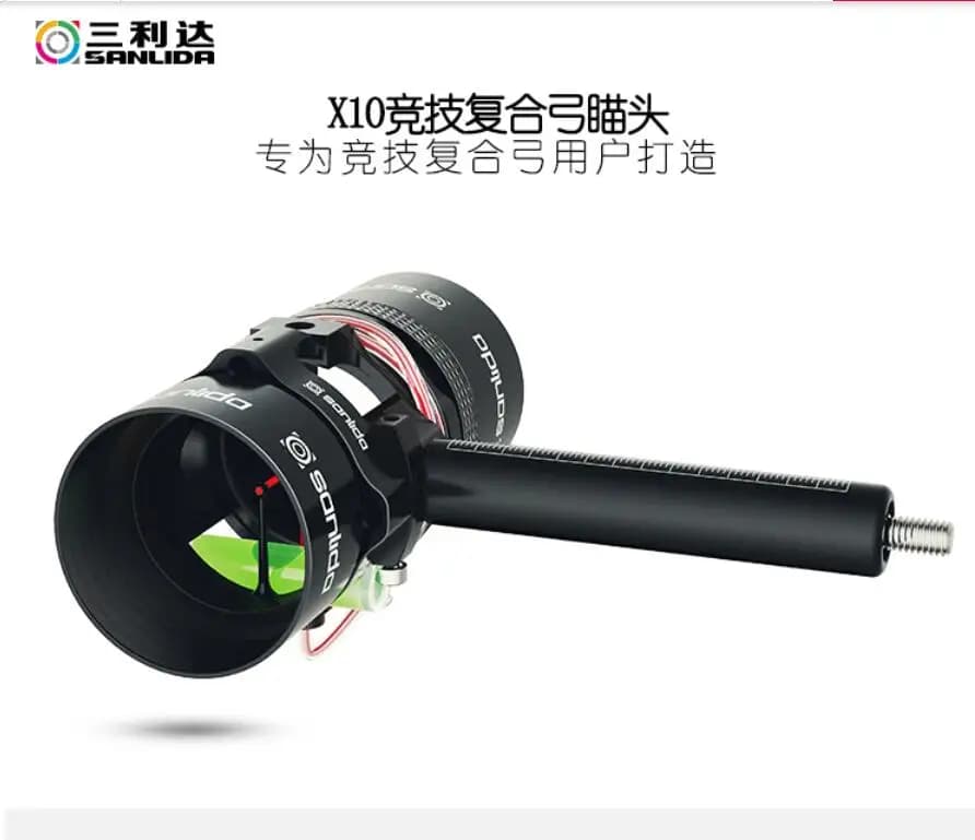 X10 Compound Bow Sight with Lens 29mm 6X 8X Sight magnifying glass Replacement Lens Archery Target Sports Accessories