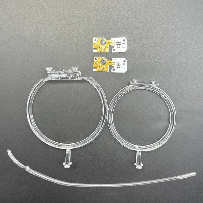 Per BMW Serie 5 F10F18 2014-2017 Modulo Zavorra Lampada Sopracciglio Luce Guida Striscia Luce Bianca Angel Eye Auto DRL CHIP Condotto Striscia
