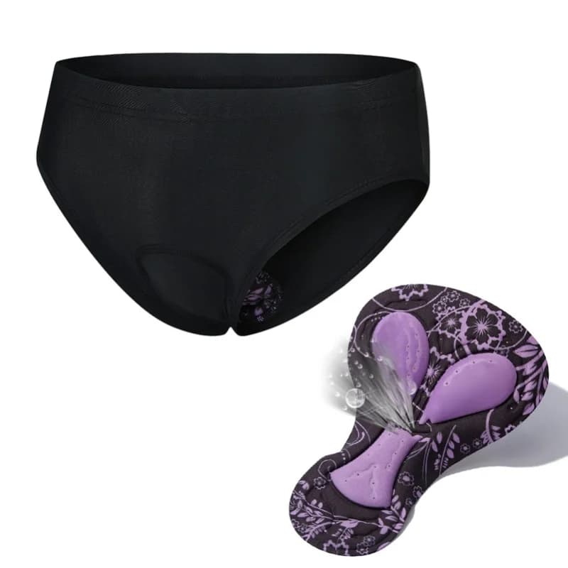 Cycling Shorts Padded in Women's Gel, MTB Bicycle Slips, Subpantles