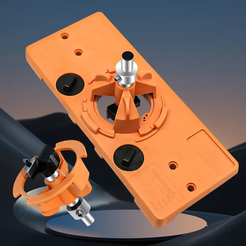 Kit di maschere per cerniere nascoste da 35 mm - Strumento per la lavorazione del legno per l'installazione di cerniere per porte di armadietti e armadietti (Durevole e facile da usare)