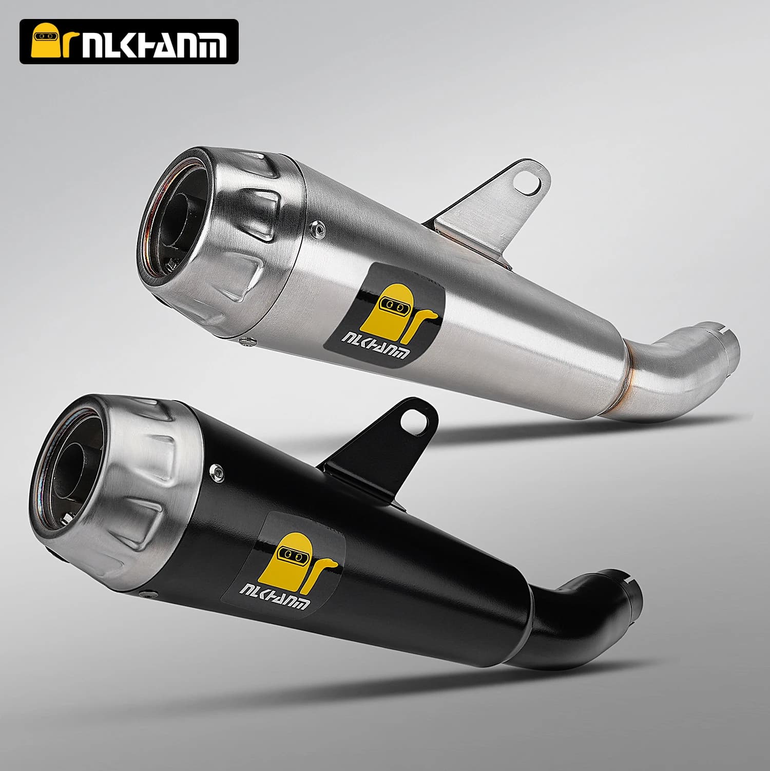 GAOKIN GK500 Modifica sistema di scarico moto con tubo centrale e silenziatore Arrow per GK500