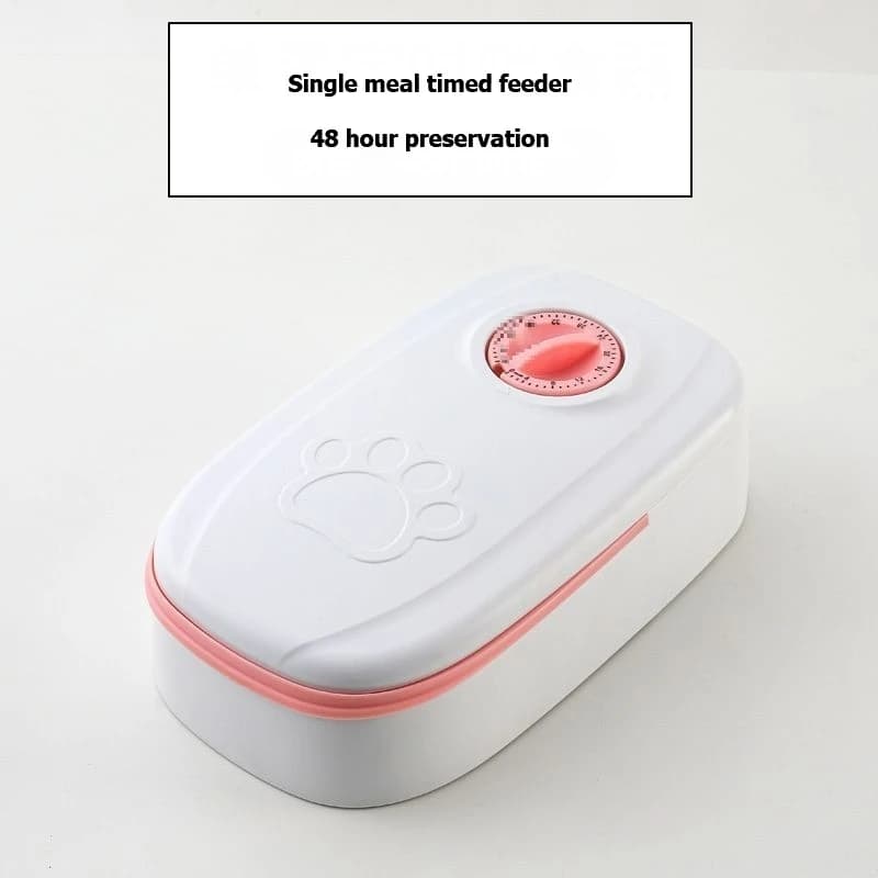 Dog Feeder Cat Automatic Feeding Water Bowl with Timer Pet Food Storage Dispenser Container Pet Puppy Kitten Accessories