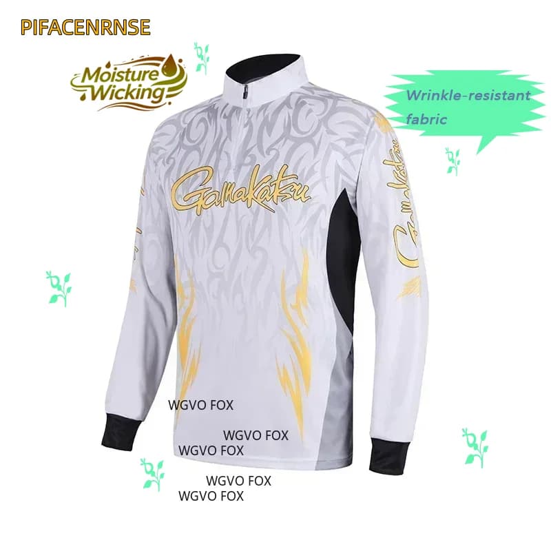 Fishing Jersey Shirt Tops Breathable hoodies outdoor Quickdrying Hiking Cycling clothes Jacket sun protection clothing
