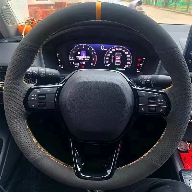 Customize the comfortable DIY suede car cover for Honda Civic 11 XI 2021-2022 car interior accessories for cars