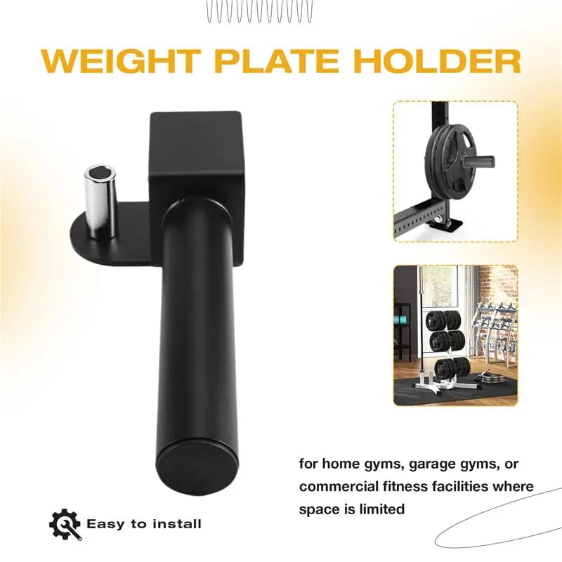 【SPECIAL】For Storage For Weight Plate Holder Power Rack Attachment For Weight Plates, Power Rack Attachment