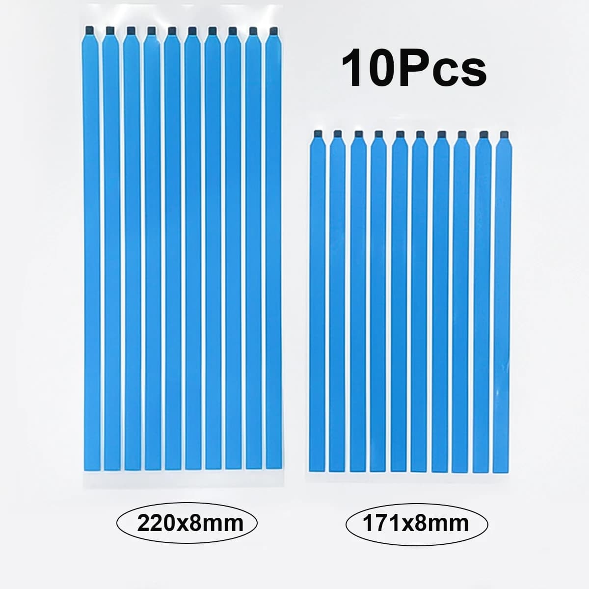 Nastro biadesivo per telaio schermo LCD da 10 pezzi per laptop Adesivo per riparazione telefono tablet adesivo per assemblaggio schermo con colla facile da tirare