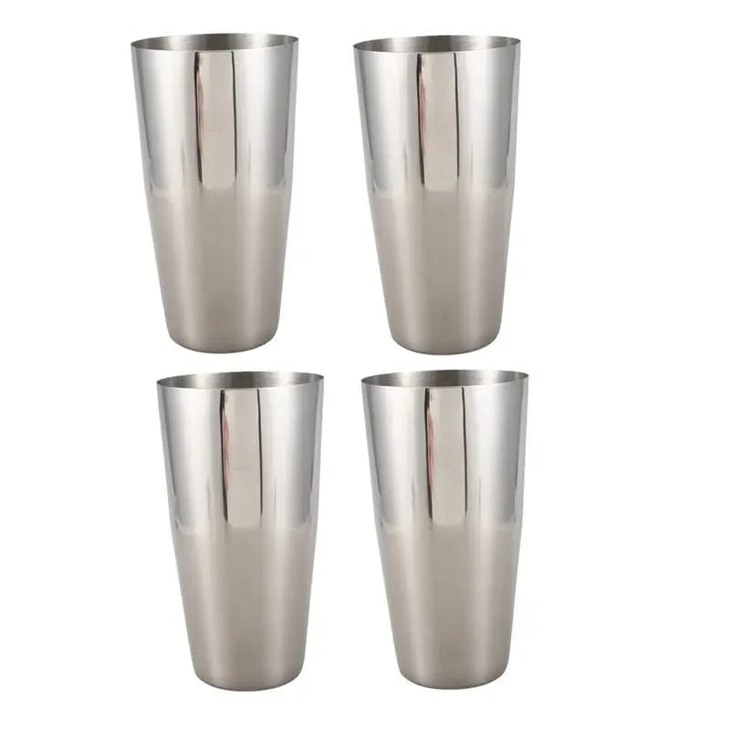 ABKJ-4X Shaker per cocktail in acciaio inossidabile per baristi, colore argento