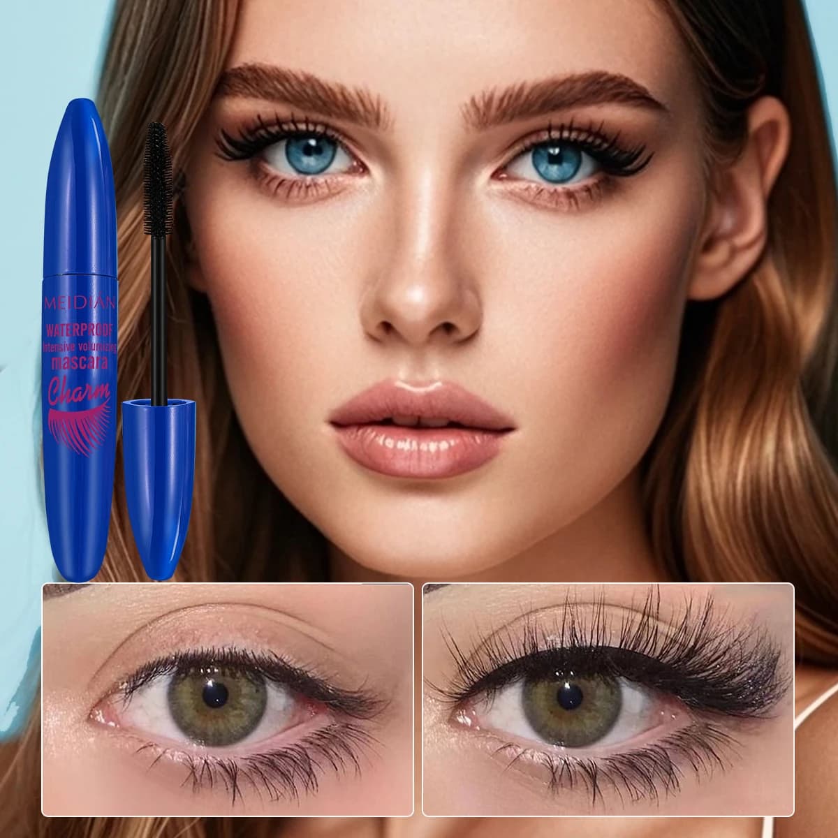 Black Eye: Waterproof, Stain Resistant, Durable, Non Hooking, Easy to Apply, Suitable for Natural appearance