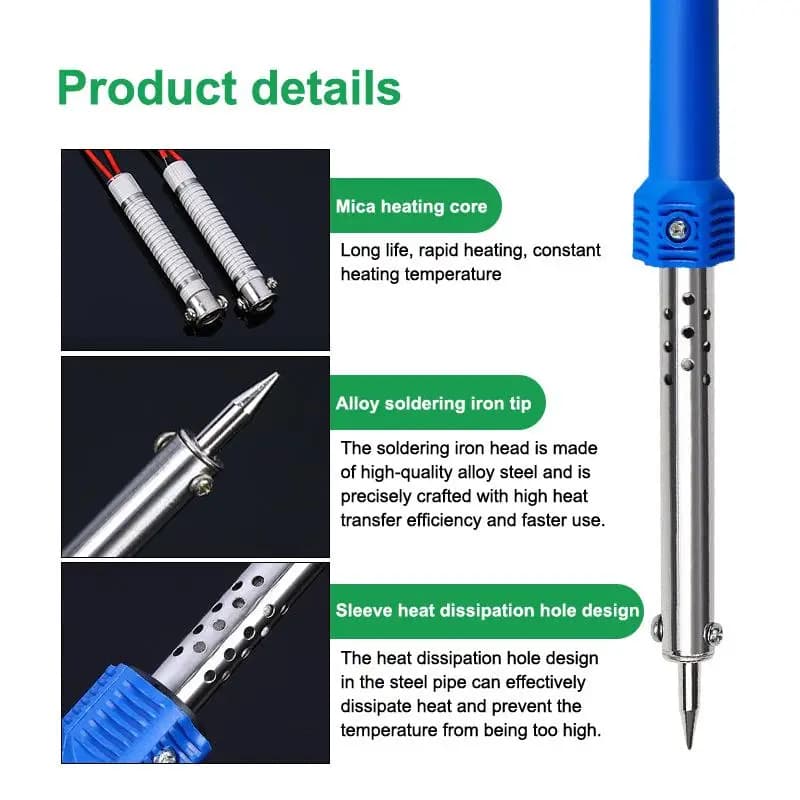 Nuovo Kit Taglierino Elettrico a Caldo 1/3/9/10 Pezzi con Saldatore per Incisione su Plastica e Vinile, Spina US/EU, Set di Utensili Fai-da-te Multiuso