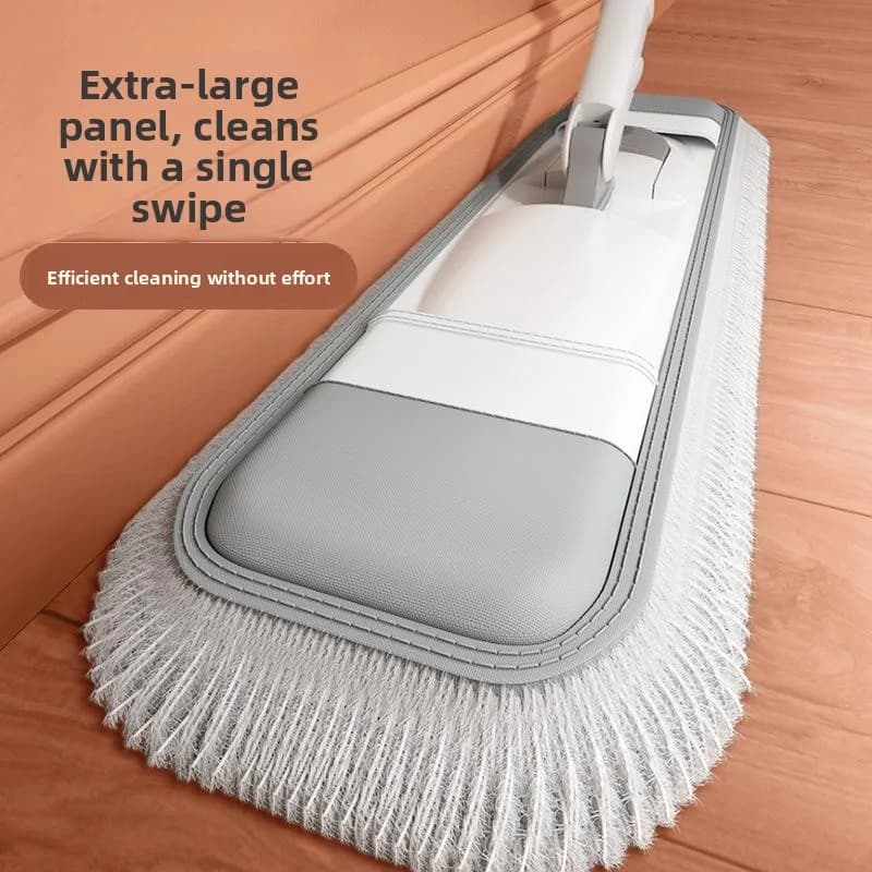Mop Piatto di Grandi Dimensioni per Hotel, Ospedali, Pulizie Industriali e Uso Domestico, Mop per Pigri, Spingipolvere, Strumento per la Pulizia dei Pavimenti