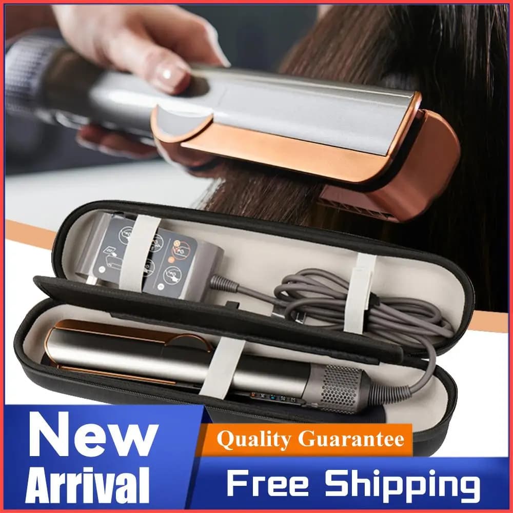 Case Rigida EVA Anti-scratch, Portable Travel Bag for Dyson Airstrait HT01 Hair
