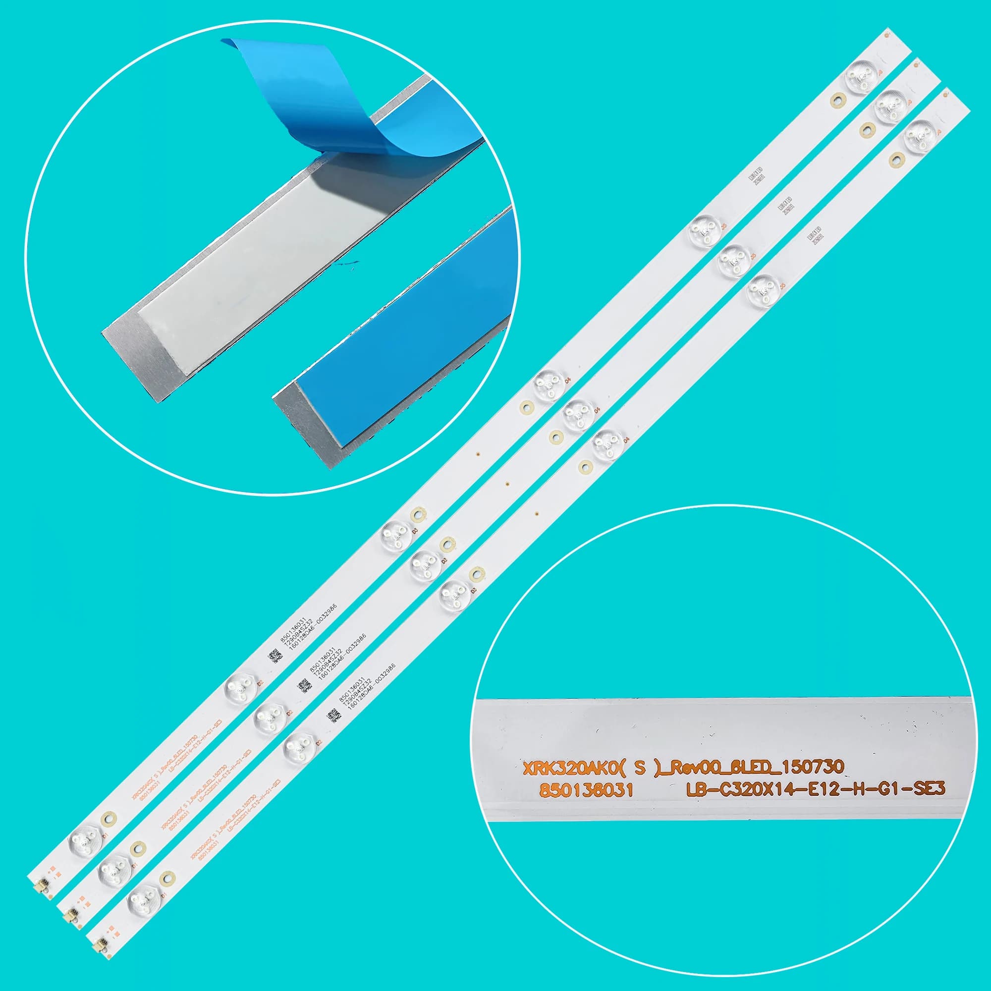 LED BackLight Strip For LED-32D3000 STV-LC32T840WL LB-C320X14-E12-H-G1-SE3 XRK320AK0(S)_Rev00_6LED_150730