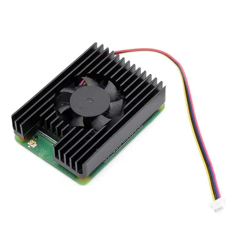 CM5 5V 3007 B Cooling Device Heat Sink Fan 5V 3007 B for processing module Raspberry Pi 5 adjustable speed Low noise with heat