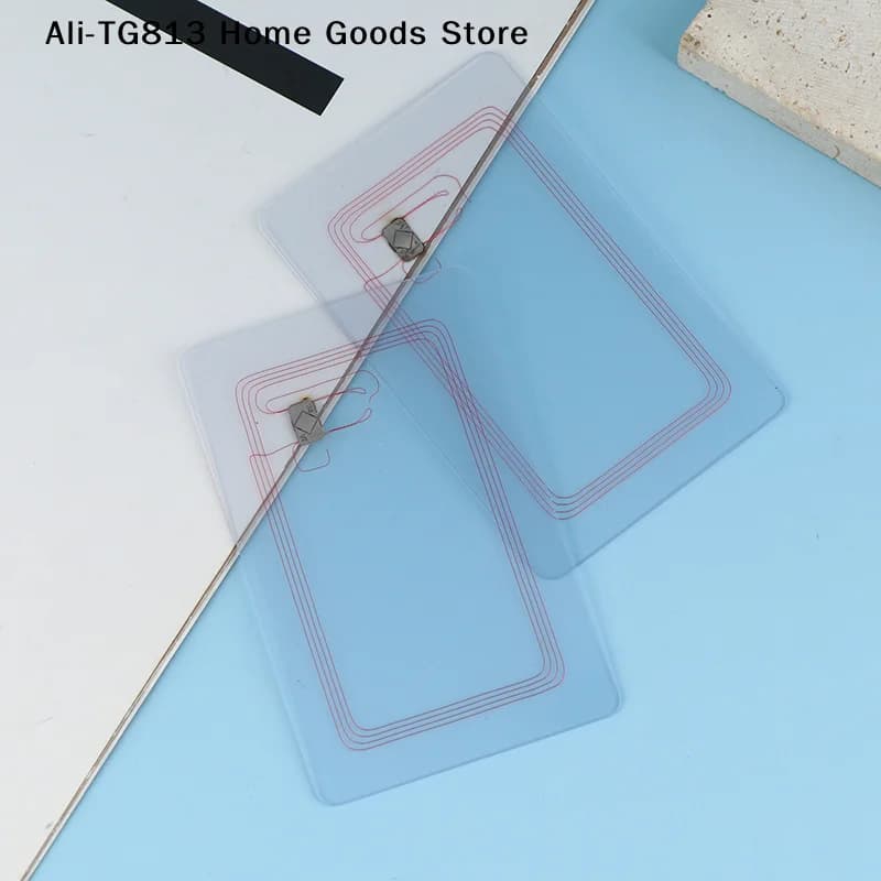 [TG813]5/10/20Pcs Transparent NFC Card Blank NFC Tags NFC Programmable Rewritable NFC 215 Tags NFC Card Compatible With