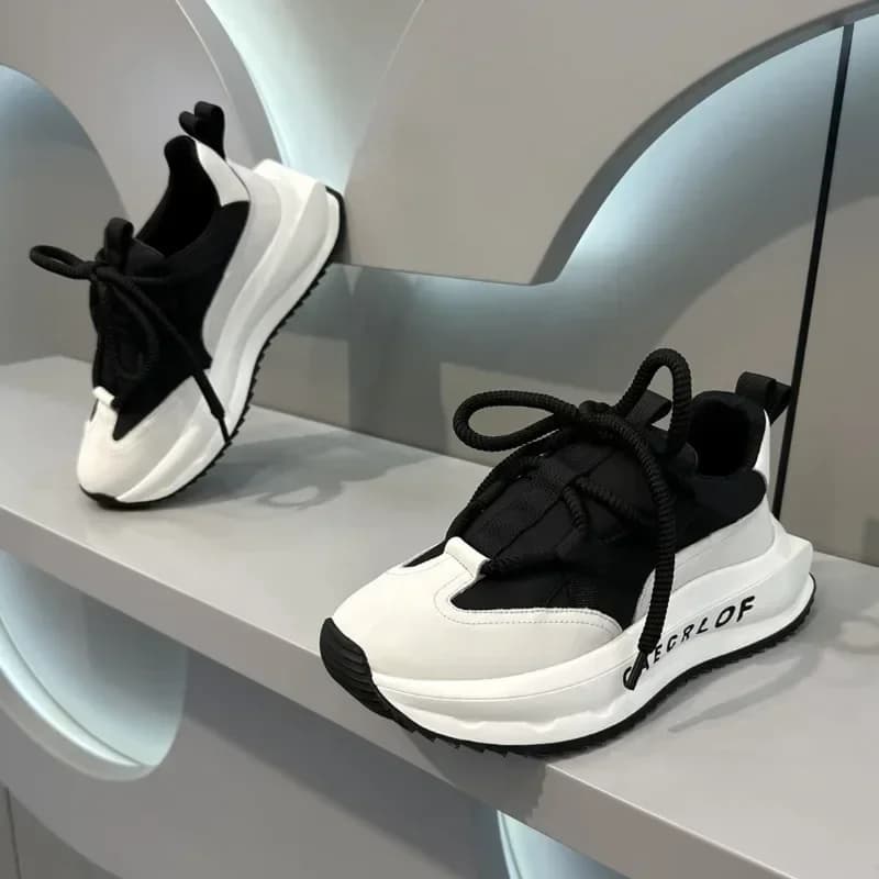 Men's Sneakers 2025 Men's Shoes Spring Fashion Comfortable Platform Casual Sneakers Outdoor Sport Shoes For Men