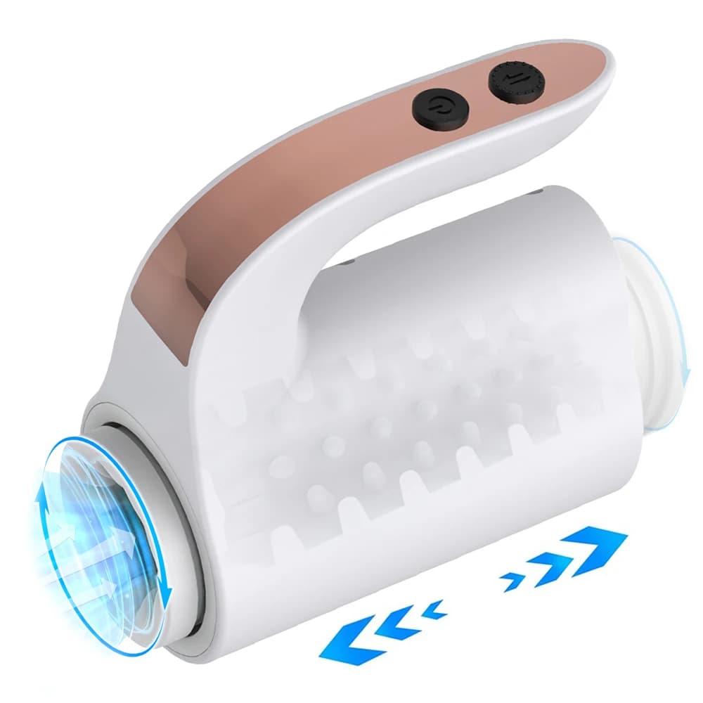 Masturbator automatic rotation telescopic for men Oral sex Vaginal masturbation mug Shape of kettle Blowjob Sex toys Adult articles