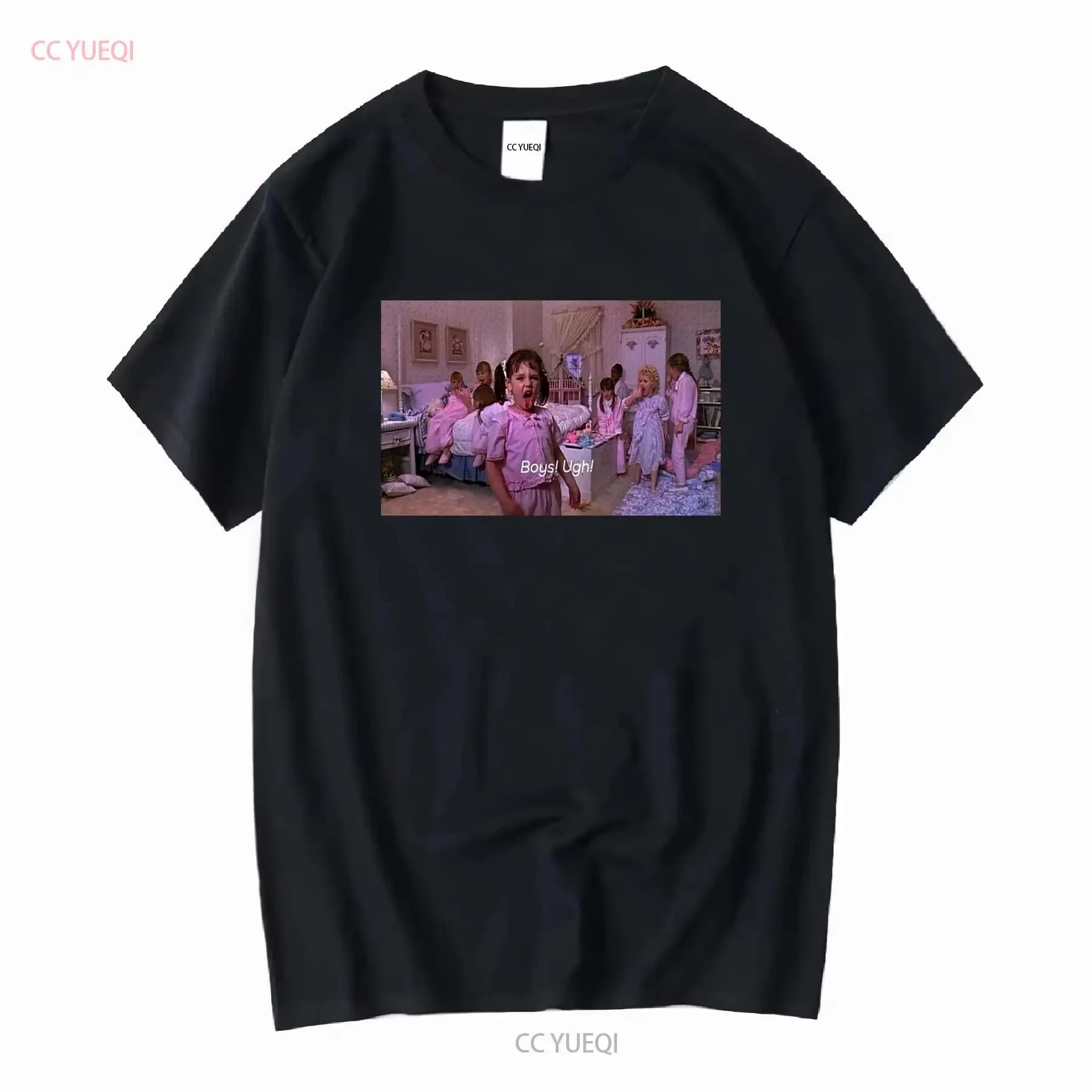 Boys Ugh T Shirt Funny Valentines Day Baggy Boyfriend Baseball 3150 vintage Washed Casual Versatile Stylish Stretched homme