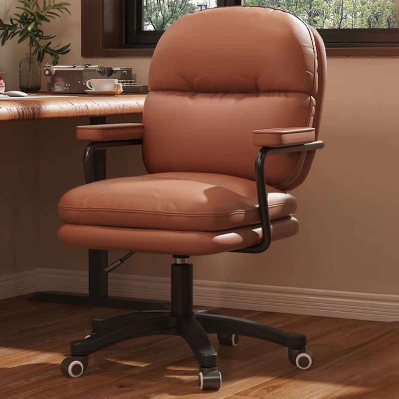 Sedia da ufficio mobile reclinabile Scrivania ergonomica Sedia da ufficio per giochi per computer Camera da letto girevole Comoda chaise de bureau Mobili da salone