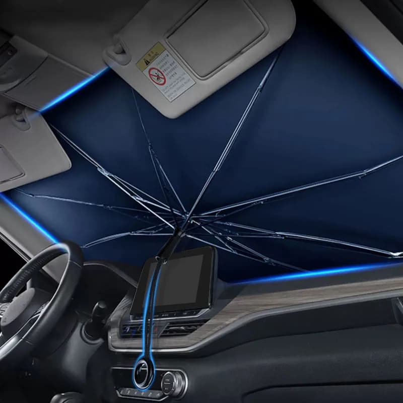 NUOVO Ombrello Aggiornato Parabrezza Auto Parasole Pieghevole Misura per Citroen C5 AIRCROSS C5X C-Elysee C4 C4L