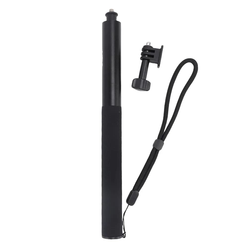6-Adjustable Extendable 10.8-53.14in Camera Selfie Stick with 1/4 Port Invisible Selfie Stick for Insta360 GO 3S X5 X4 X3 Camera