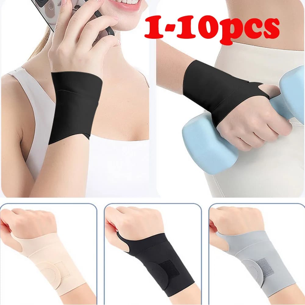 1Pc Sottile Regolabile Polso Guard Distorsione Polso Tutore Polsi Mal di Tendine Guaina Polsi Comune Pressione Fissa Protezione per le mani