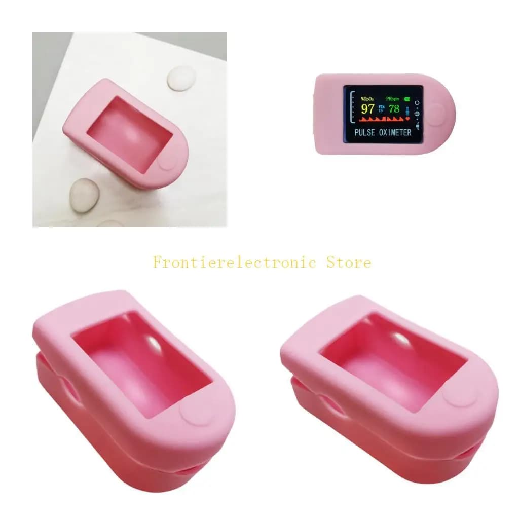 G8DB Silicone Case for Pulse Oximeter Universal Prevents Scratches and Drops