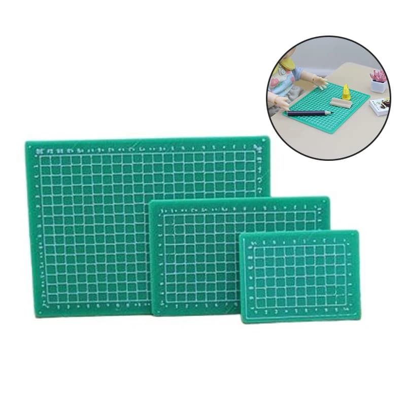 1 pz mini piastra di simulazione piastra da taglio modello 1/12 casa delle bambole in miniatura impara la scena accessori giocattoli per bambole