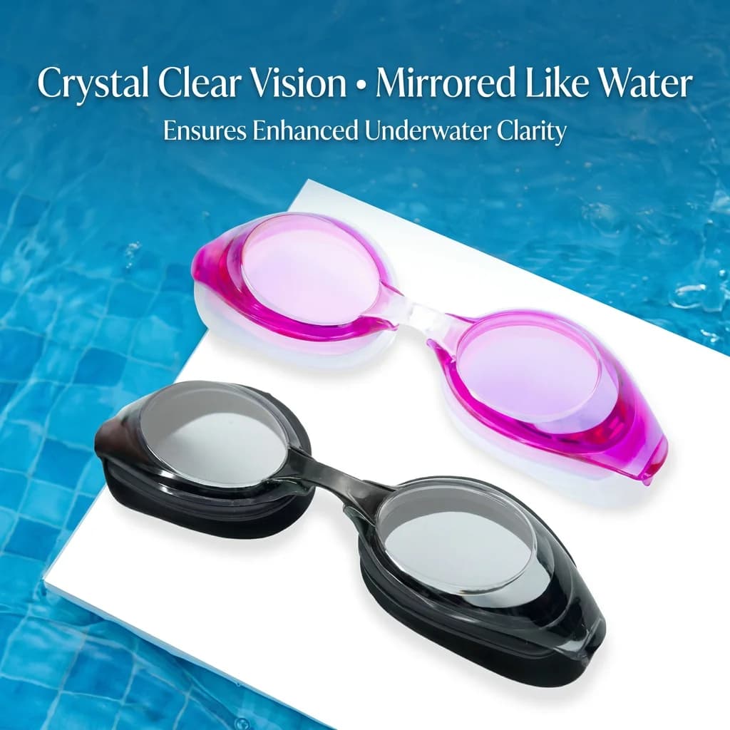 Waterproof Anti Fog Swimming Goggles UV Children Professional Colored Lenses Kids Eyewear Swimming Glasses Eyewear