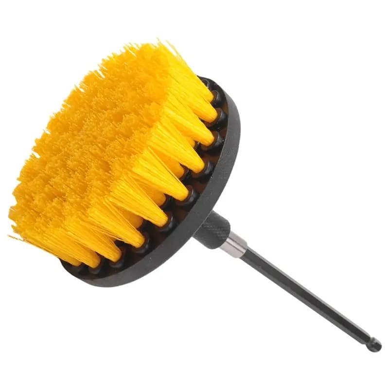B50C Drill Brush Set, Cleaning Brush with 1 Extension, Cleaning Drill Brush
