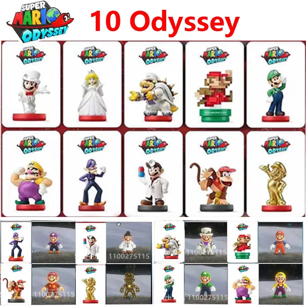 Hot Game Super Odyssey Card sblocca dieci tipi di abiti carini, carte NFC per NS Switch