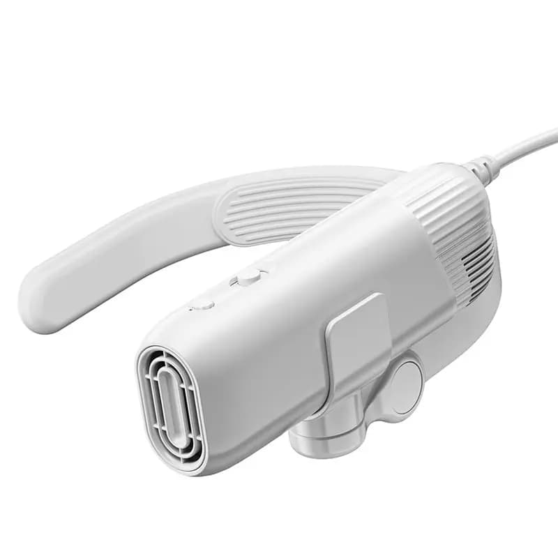 SHGO-Free Hand Dog Hair Dryer with Adjustable Hook for Neck, Portable For Pet Hair Drying For Toiletry, European Outlet