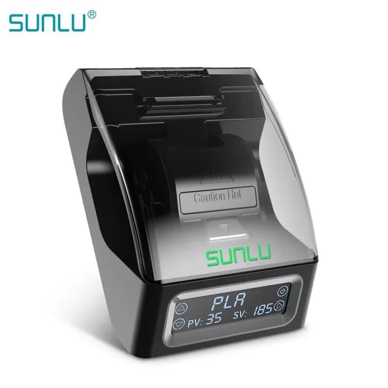 SUNLU FC01 filament connector, melt joint, weldable at 1,75 mm PLA ABS, PETG, PCL, PA and PC Filament suitable for beginners