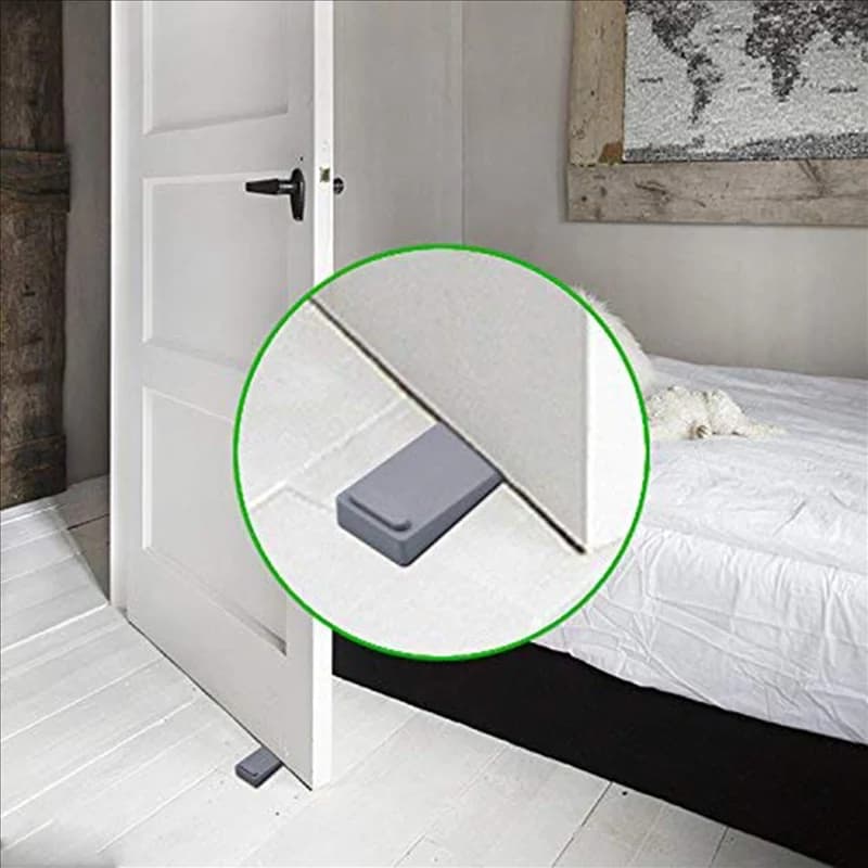 AS94-18 PZ Cuneo per porta in gomma, fermaporta, supporti per porte resistenti antiscivolo e impilabili
