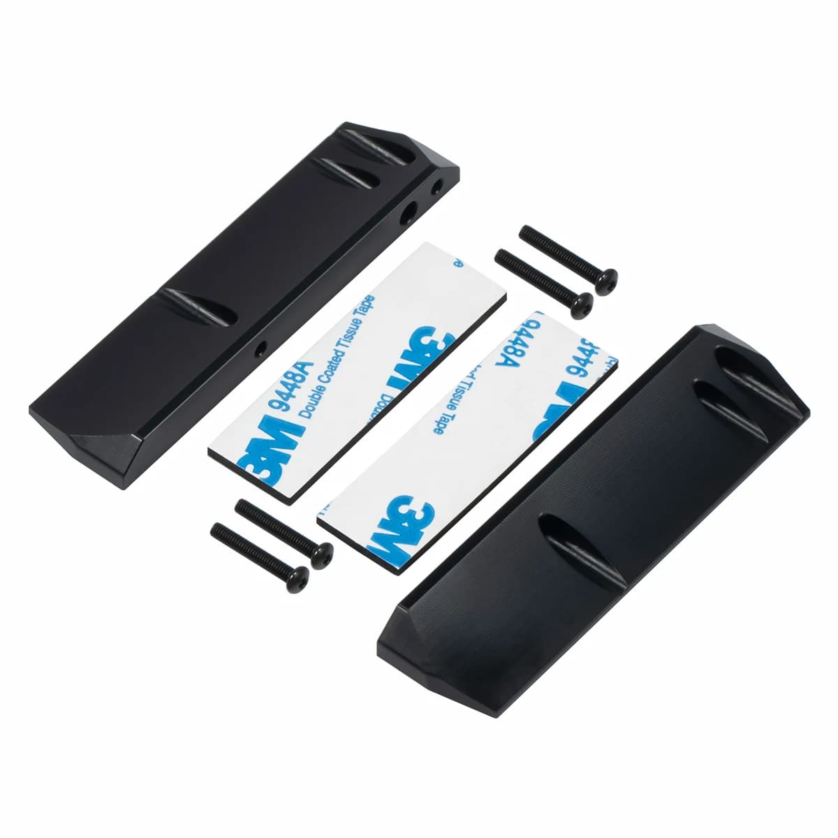 Delrin Rock Sliders ESC Ricevitore Batteria Vassoio Elettronico per 1/18 RC Crawler TRX4M Telaio Defender Bronco Parti di Aggiornamento