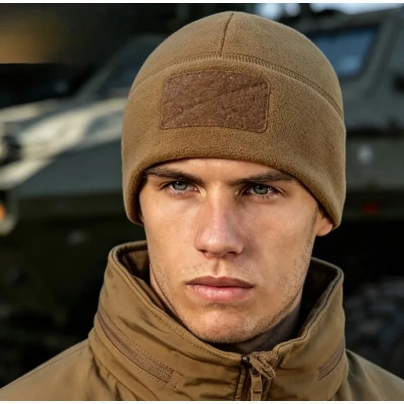 Cold Weather Gear Hat – Fleece Lined Watch Cap – Lightweight & Quick Dry – Ideal for Hiking Skiing Daily Wear