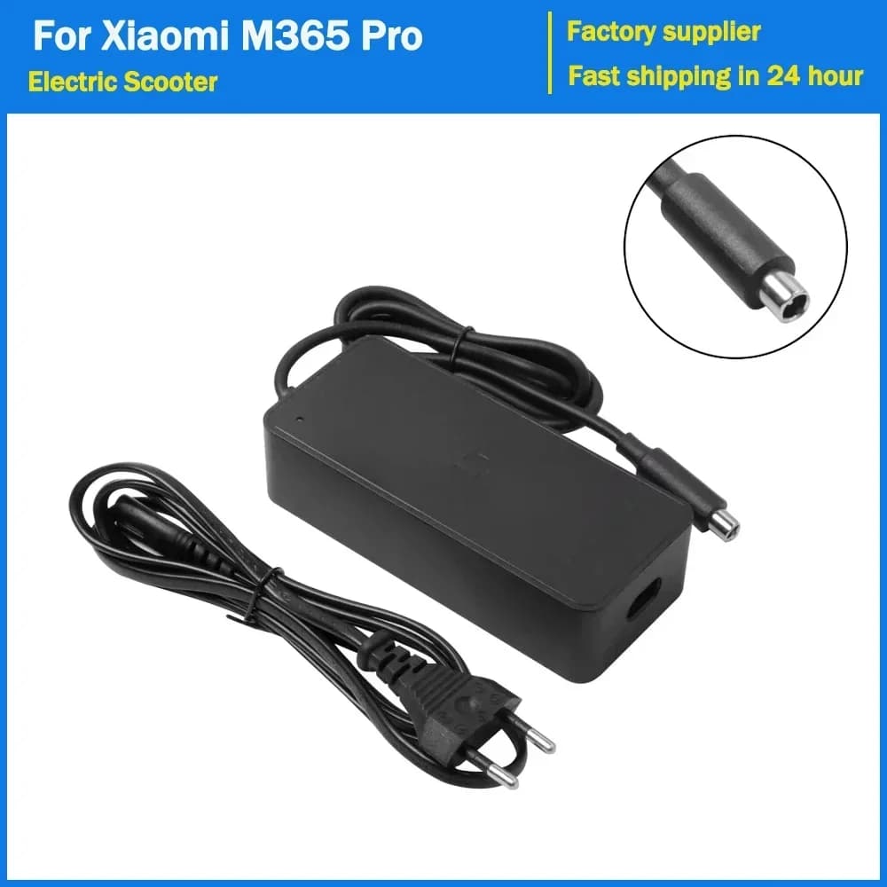 Caricabatteria per Scooter Segway Ninebot ES1 ES2 ES4 per Xiaomi M365 1S Pro Pro2 Scooter elettrico Adattatore per caricabatterie con spina UE/USA
