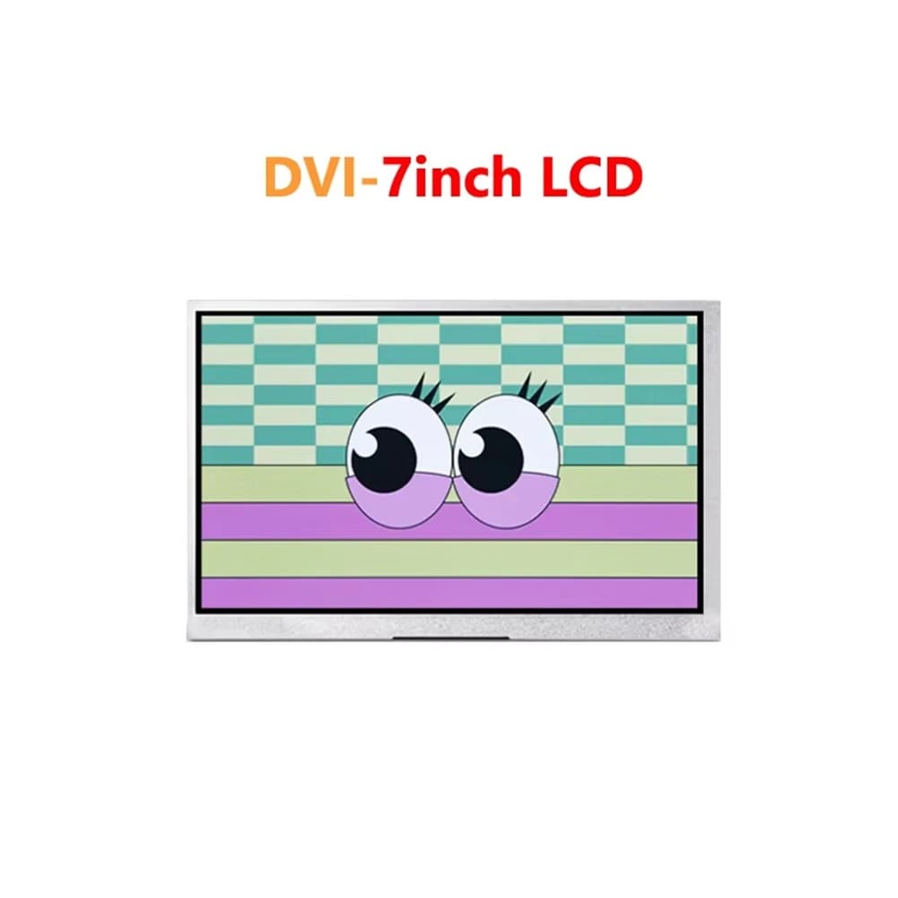 L72A-Pico DVI LCD display module 7 inch IPS display panel with 1024X 600 resolution for Raspberry Pi