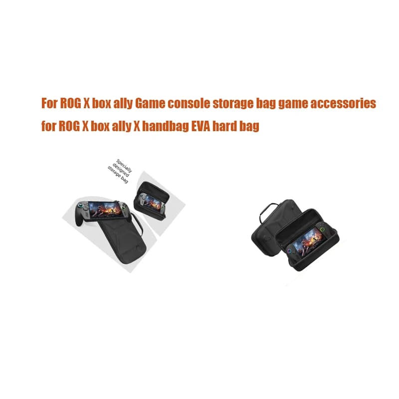 Borsa per console di gioco ROG Xbox Ally, custodia rigida in EVA per accessori di gioco ROG Xbox Ally X, borsa a mano