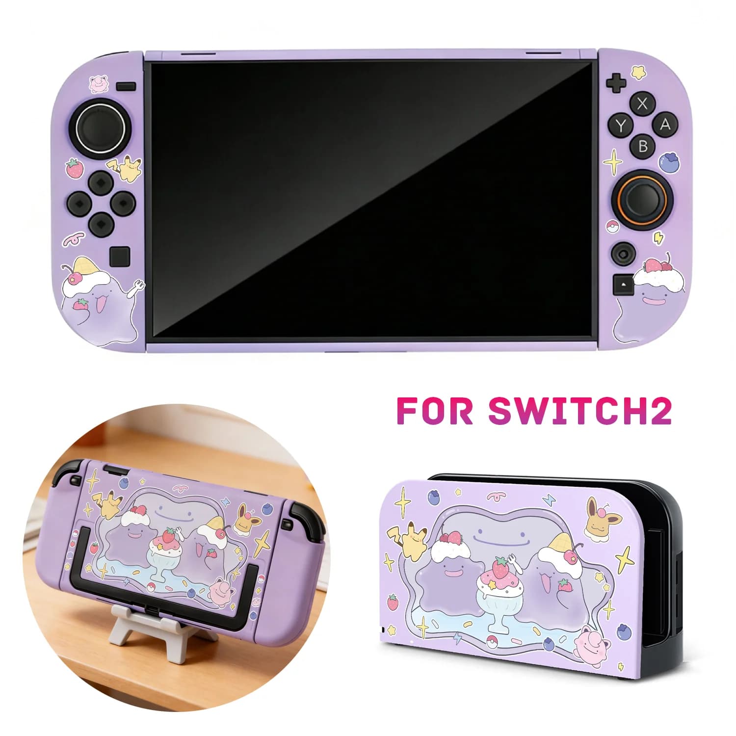 Custodia Protettiva Rigida Opaca per Nintendo Switch 2 Joy-Con - Accessori per Console da Gioco Portatile